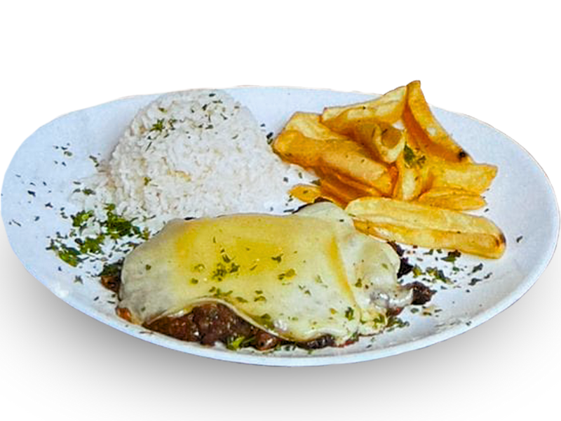 Filé mignon com queijo